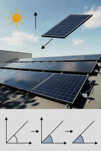 زاویه نصب پنل خورشیدی
