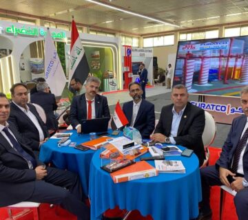 حضور موثر هلدینگ گلسان انرژی در نمایشگاه نفت و گاز عراق